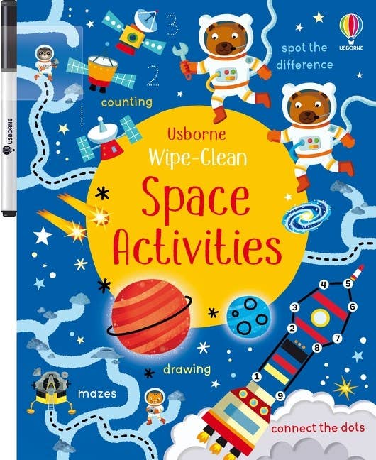 Wipe-Clean Space Activities : Usborne